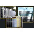 decorate Galvanized stainless steel palisade fence